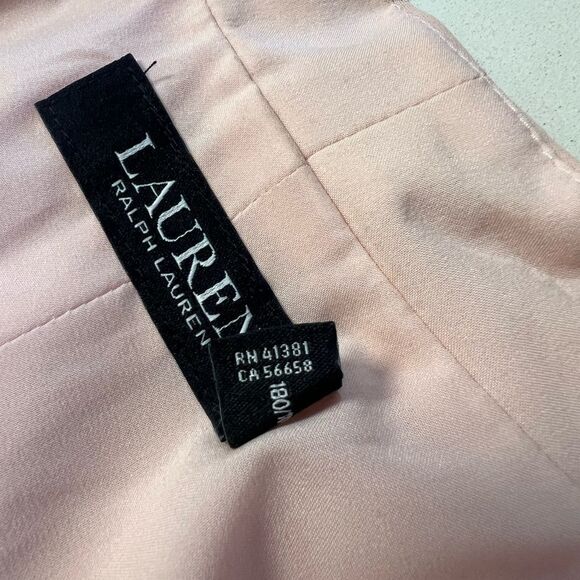 LAUREN Ralph Lauren Sleeveless Elegant Soft Drape Maxi | Size 12 | Retail $218 - Picture 4 of 9